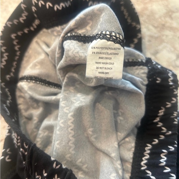 Women leggings Holiday OS Snowflakes - Picture 7 of 8